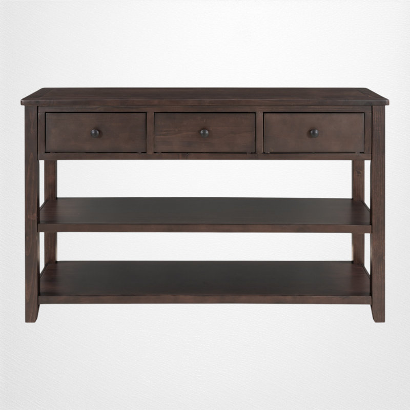 50" Console Table, Espresso, Espresso