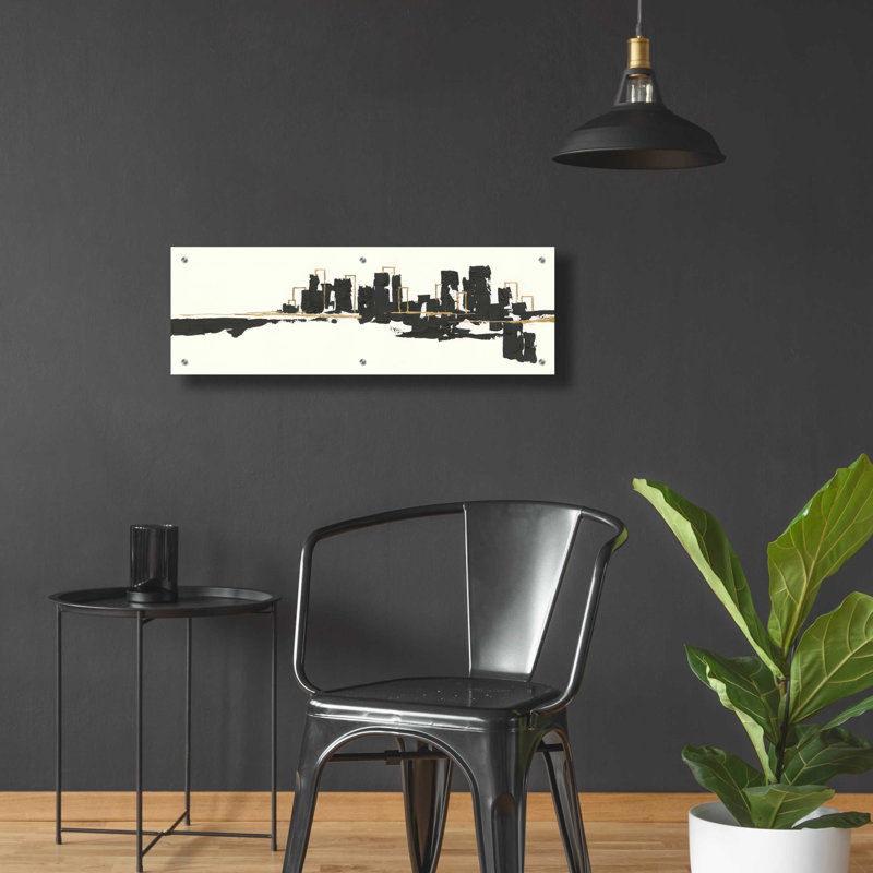 «Gilded City I» par Chris Paschke, H 12 po x l 36 po