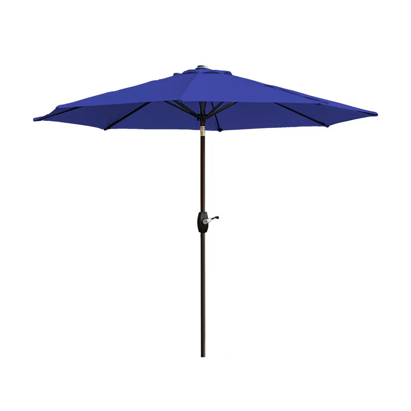 Parasol de marché 9 pi Pierpoint, Parasol performance bleu royal