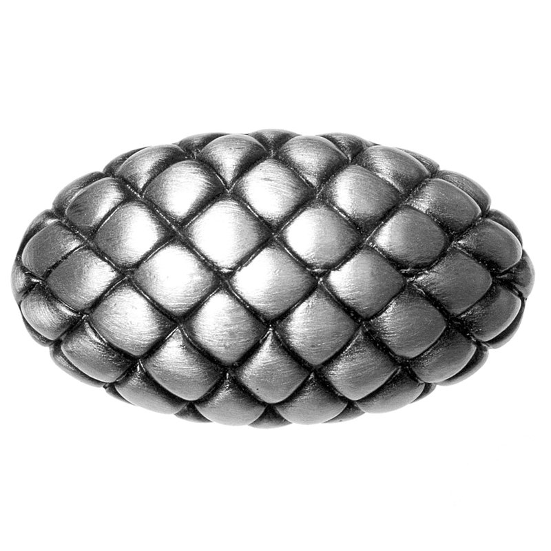Oval Knob, Pewter