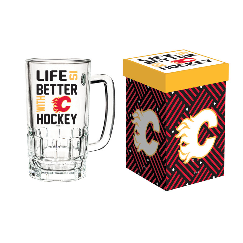 18oz. Beer Mug, Calgary Flames