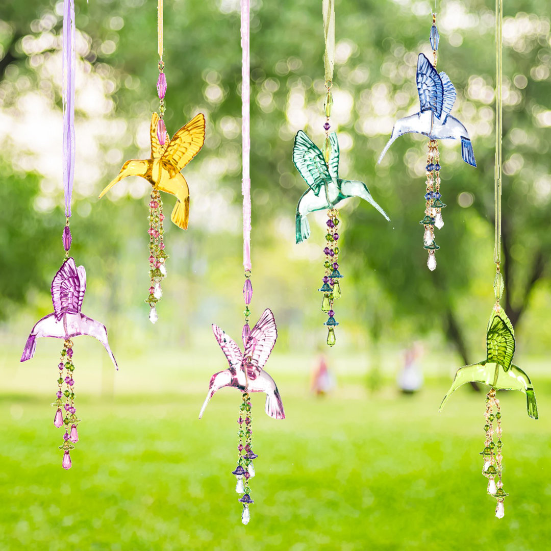 Pompey Animals Hummingbird Ornament (Set of 6) Winston Porter