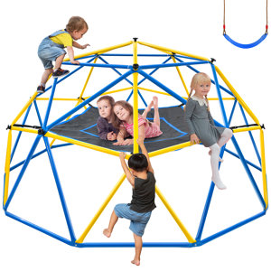 Klo Kick Climbing Dome Swing Set & Reviews | Wayfair