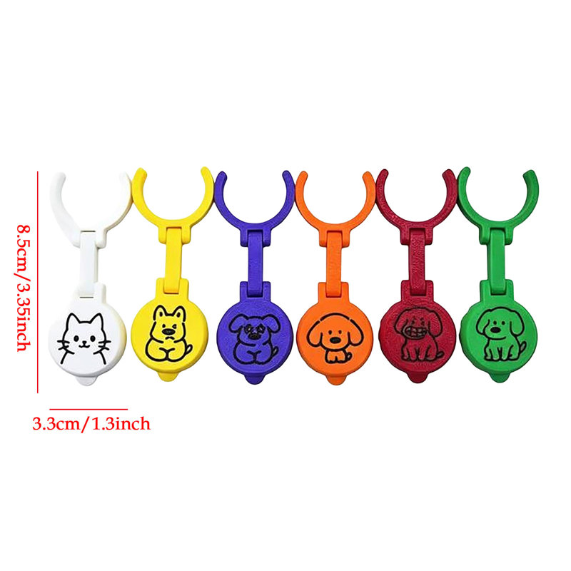 Bouteille d'eau Mignons animaux Bouchons de bouteilles de vin Bouchons de bouteilles réutilisables colorés Bouchons de bouteilles de vin Accessoires de bouteilles de dessins animés