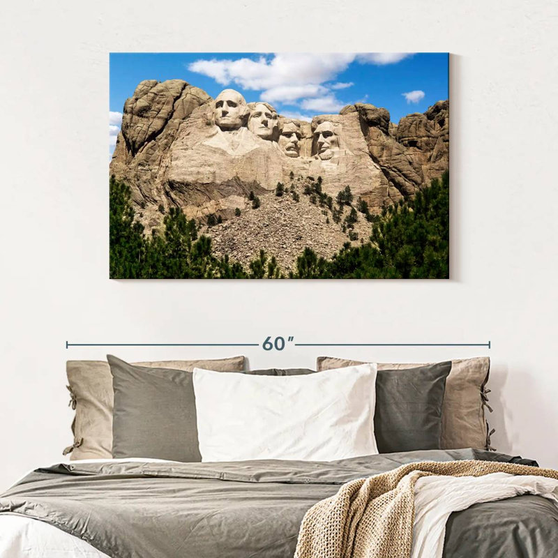 Lelar Mount Rushmore Landmark, 32" H x 48" W
