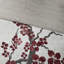 Housse de couette élégante très grand - 100% coton, imprimé floral, coton boutonné, sans insertions, style global, lavable, substances nocives