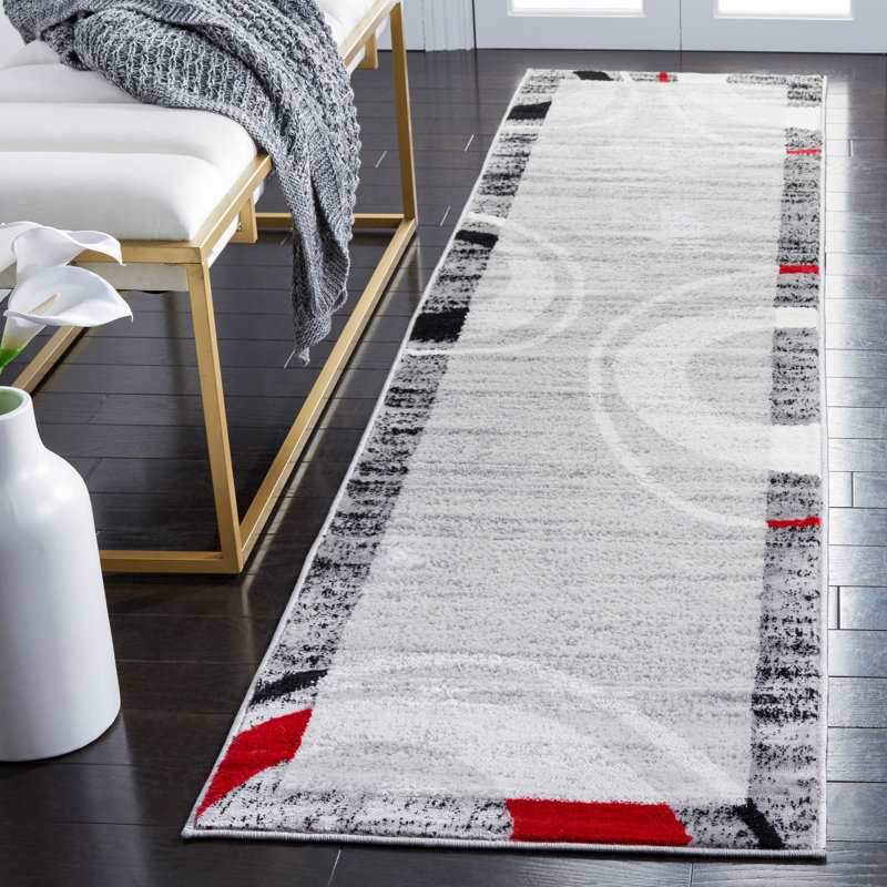 Anastos Performance Geometric Rug, Runner 2'2" x 9'