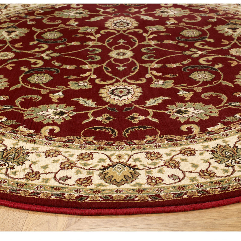 Round Boggess Oriental Area Rug, Round 150cm