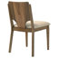 Ensemble de 2 chaises d'appoint en noyer Graham