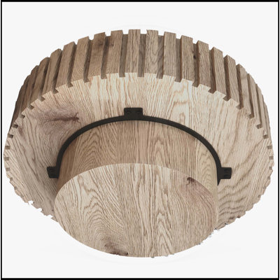 Table basse en bois naturel