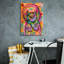 «Headphones Kitten» par Dean Russo, art mural sur toile-101649023