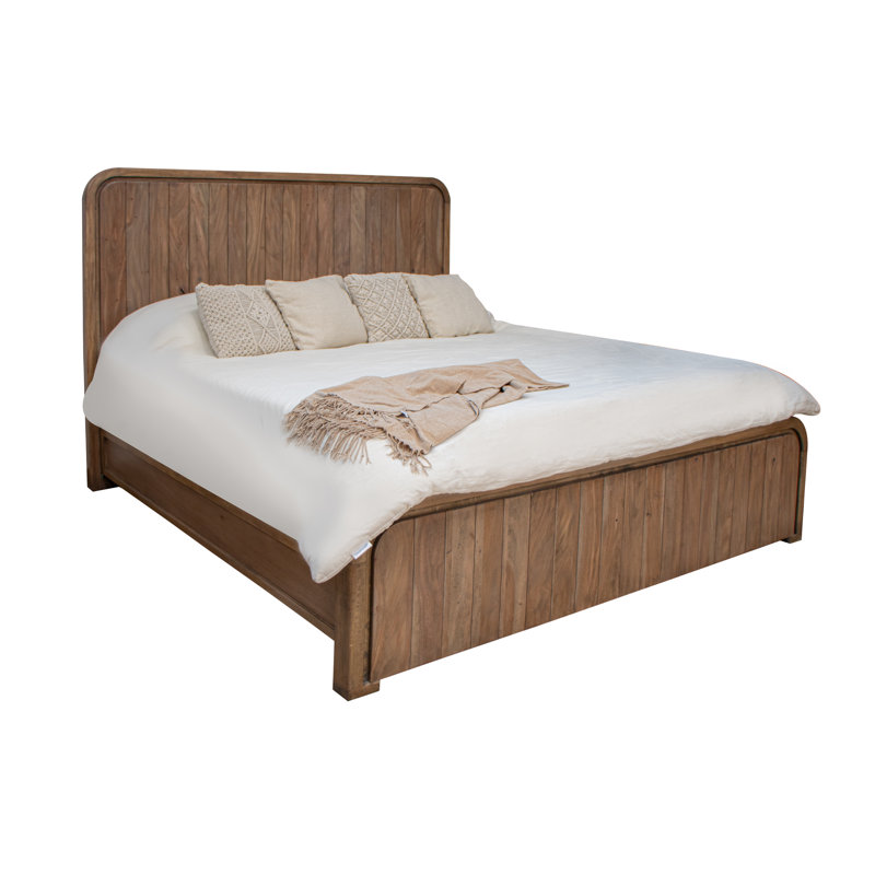 Mezquite Solid Wood Platform Bed, King
