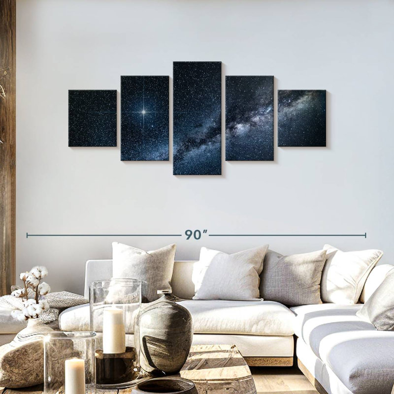 Cosmic Voie Lactée, H 30 po x l 68 po