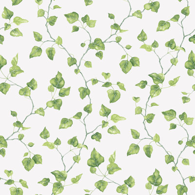 Connoquenessing Just Ivy Trail Leaf 10m X 53cm Wallpaper Roll