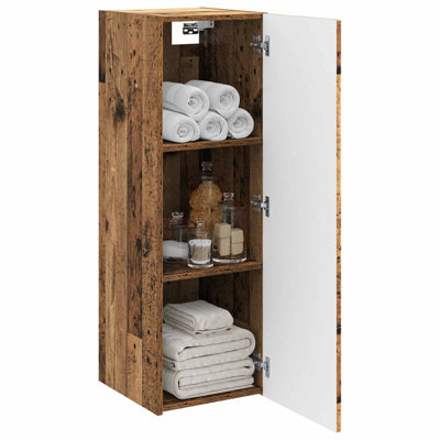 Engineered Wood Linen Cabinet