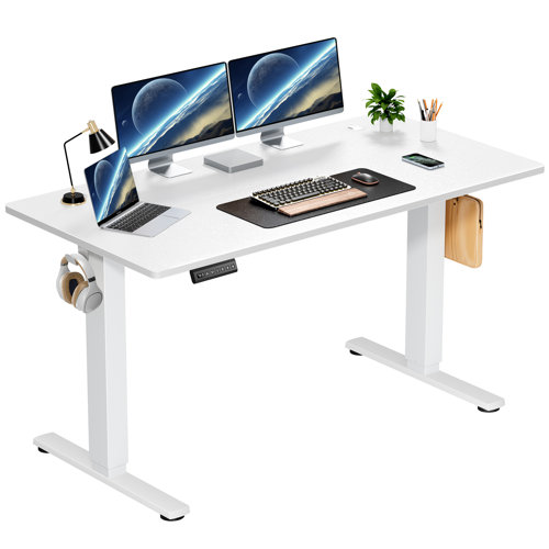 Latitude Run® Jakyb Standing & Height-adjustable Desks & Reviews 