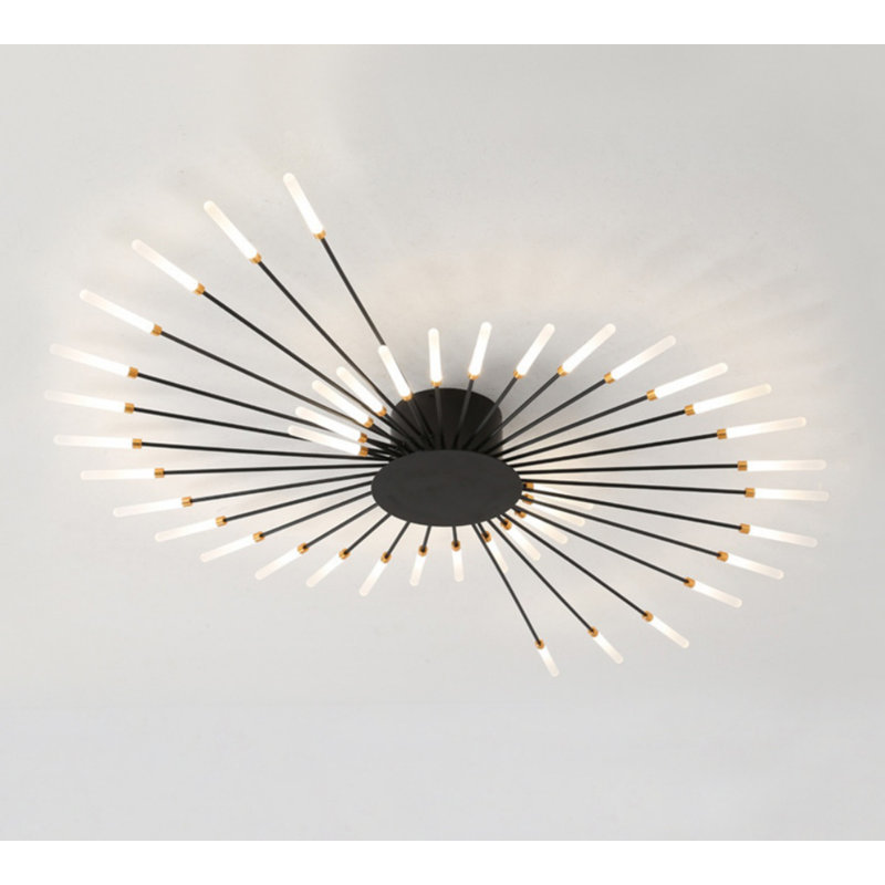 LED Ceiling Light, Matte Black