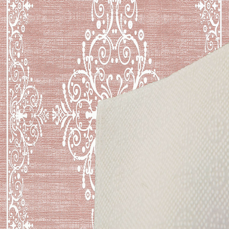 Stylish Woven Carpet, 5.2 x 7.5 Feet | 100% Polyester, 0.3 in Pile Height, Antibacterial, Non-Slip PVC Dot Underside | Machine Washable, 3D Digital Print | Perfect for Living Room, Bedroom & Home Décor