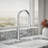 Tone Touchless Pull-Down Kitchen Sink Faucet with Three-Function Sprayhead-55233569