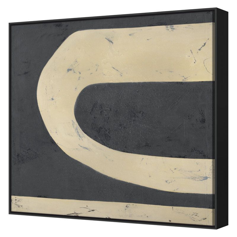 Archaic 1 Print by Kyle Goderwis, 30" H x 30" W x 2.63" D, Black Framed