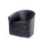 Fauteuil pivotant gris anthracite Eden-301429151