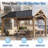 14' x 12' Cedar Wood Gazebo with Galvanized Steel Hardtop Roof, Outdoor Wooden Pavilion with Heavy-Duty Ceiling Hook, All-Weather Patio Shade Structure for Backyard, Garden, Deck
