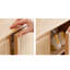 Armoire de rangement pour chaussures en bois massif 20 paires