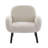 Yousef Upholstered Accent Chair With Rubberwood Legs-114604886