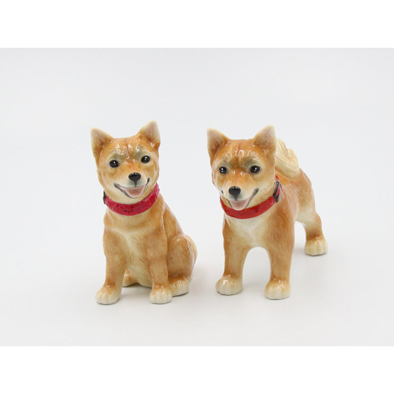 Ensemble salière et poivrière Shiba Inu Cosmos cadeaux