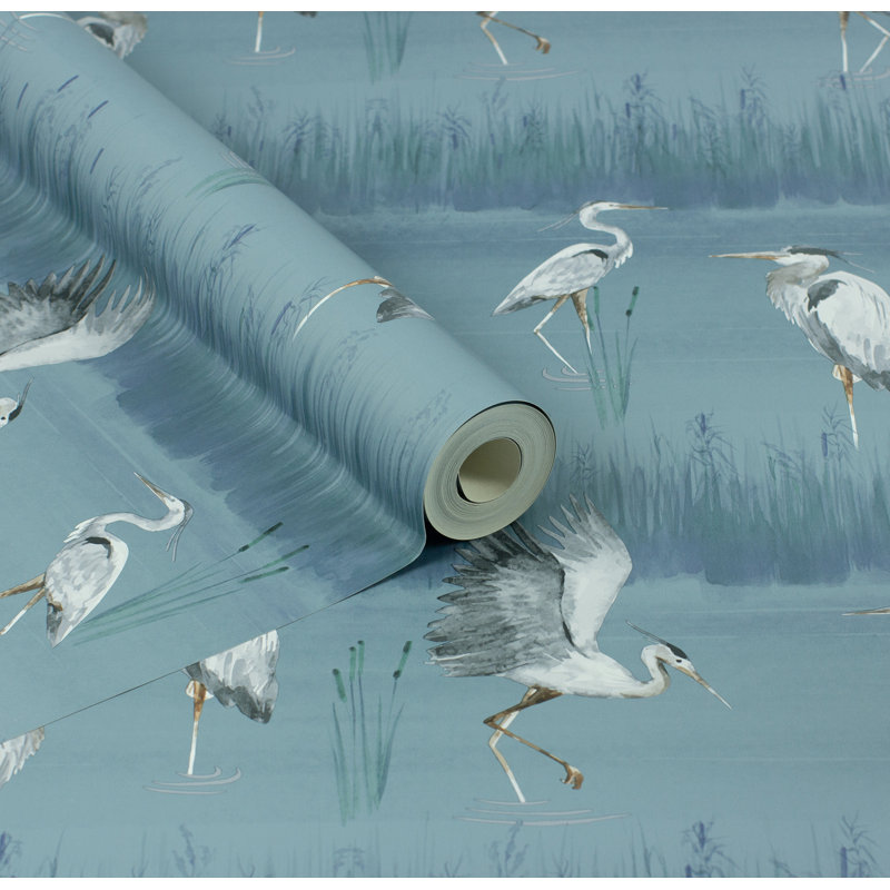 Gerald Blue Heron River Wallpaper