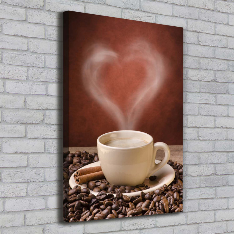 Aromatic Coffee - Wrapped Canvas Print