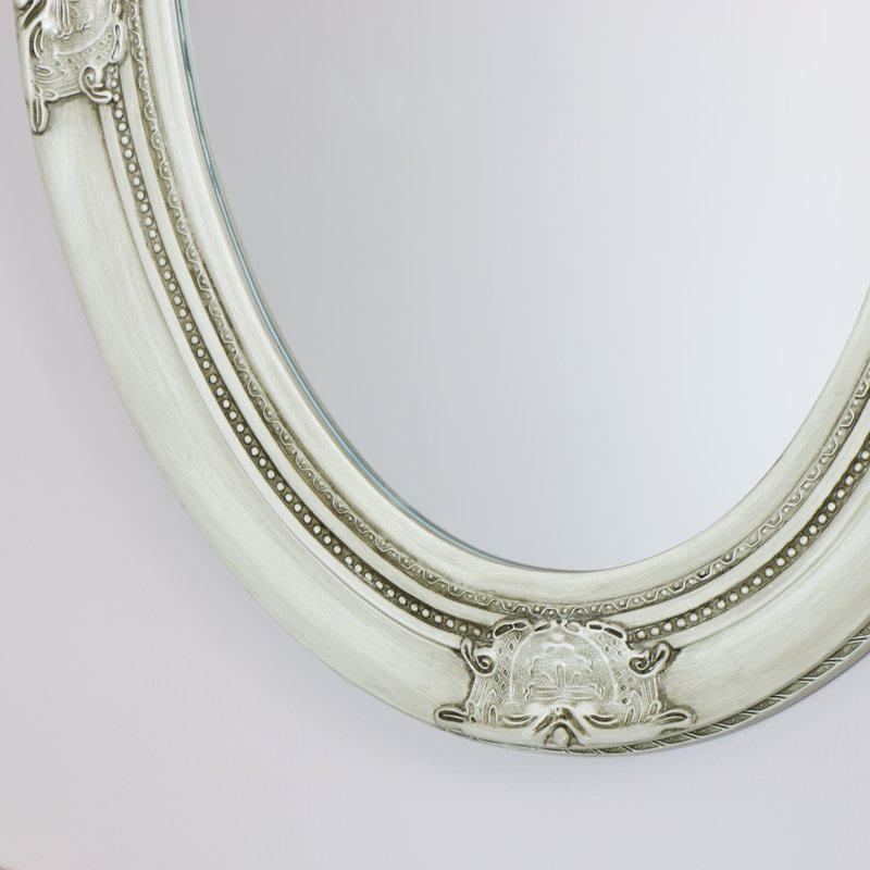 Katniss Wood Flat Wall Mirror