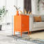 Table de bout à une porte verrouillable en métal, armoire de rangement moderne à hauteur réglable, table multifonctionnelle en acier laminé à froid-833037820