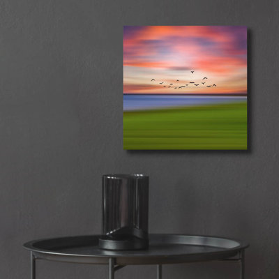 Art mural en verre acrylique Latitude Run®