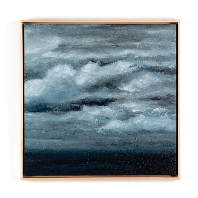 Open Seas Print by Shaina Page, 24" H x 24" W x 0.8" D