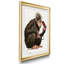 «Bath Animals I», reproduction d'art sur papier encadré-685033550-685033551