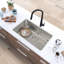 Stylish Dual-Mount 27" Stainless Steel Single Bowl Kitchen Sink with Grid and Strainer