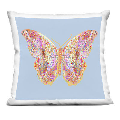 Coussin Speckled Glitzy Butterfly