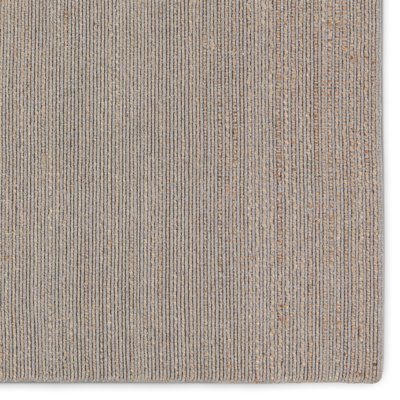 Fransin Brown Hand-Woven Wool Jute Rug