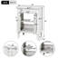 Meuble-lavabo avec lavabo supérieur et tablettes de rangement, meuble-lavabo pour la maison