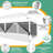 30 Ft. W x 10 Ft. D Pop up Gazebos with 8 Mosquito Netting Sidewalls-98671029