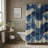 Blue Dashes - Premium Shower Curtain-291509614