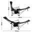 Adjustable Folding Recliner Camping Chair – Lightweight Portable Chair With Detachable Footrest, Headrest, Cupholder, And Pocket For Outdoor, Beach, And Garden-1447928102