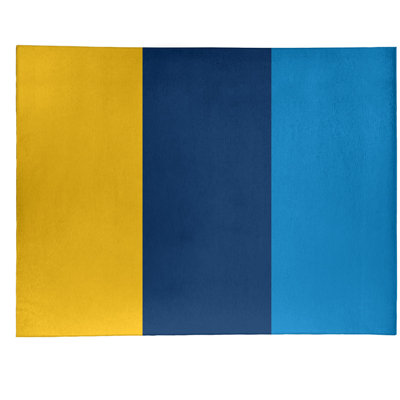 Tapis à rayures en polyester la puissance "la puissance"