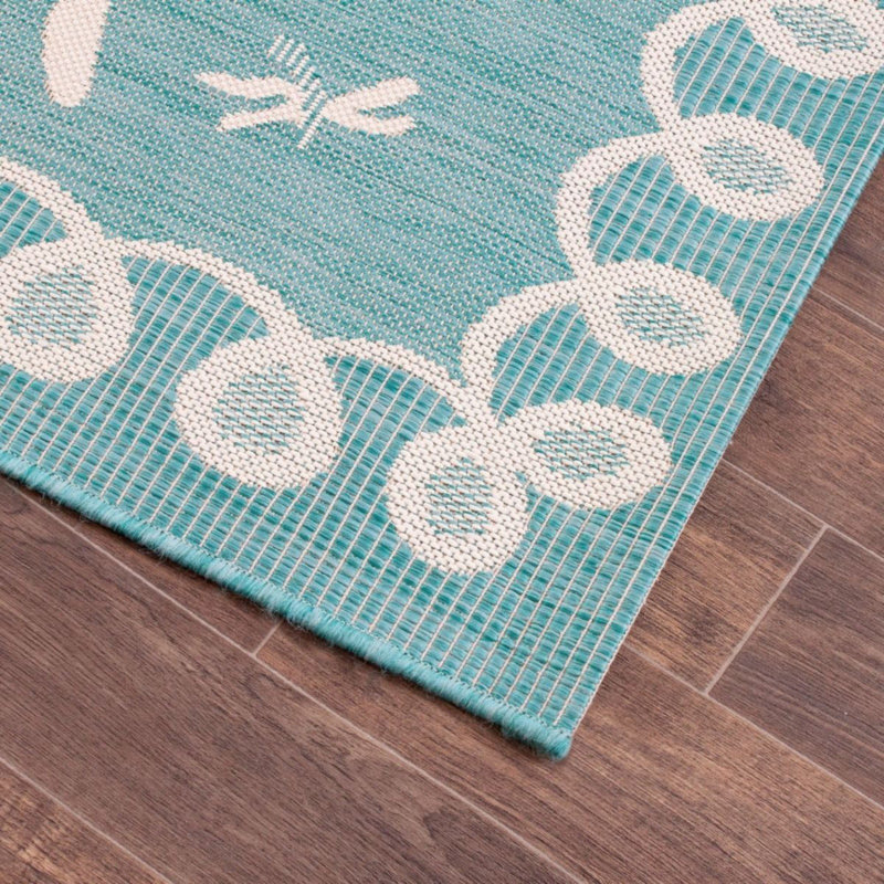 Antonis Abstract Indoor / Outdoor Area Rug, Rectangle 120 x 170cm