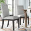Chaise d'appoint rembourrée Donny-320192846