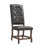 Vintondale 19 " H Tufted Faux Leather Upholstered Side Chair