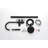 Matte Black Standing Tub Faucet With Handheld Shower And 360 Degree Rotating Connection, Stainless Steel, Floor Mount Installation Switch Head,-118034415