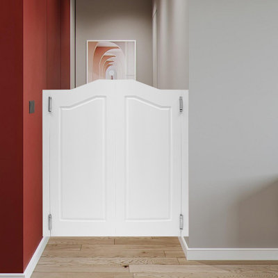 41.93'' Solid Wood with Installation Hardware Kit without Installation Hardware Kit Café / Saloon Door