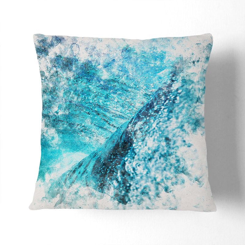 Square Throw Cushion, 40cm H x 40cm W x 15cm D
